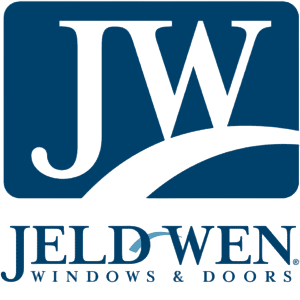 Jeld-Wen Windows & Doors official logo - authorized dealer for window and door installations in North Carolina