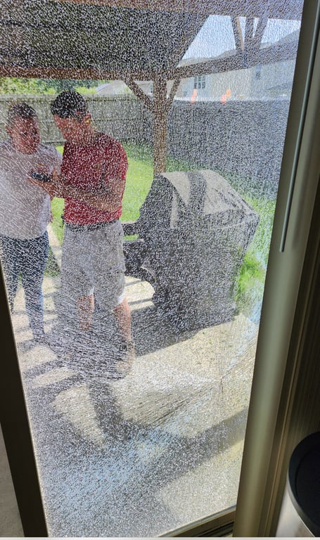 Tempered Glass Sliding Door